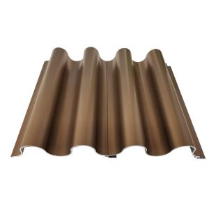 Convex Aluminum Cladding Panels T3 Anodized Powder Coating