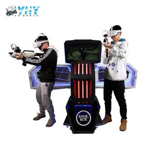 China Customized Gun Shooting Simulator 2 Players Wireless 9D VR Shooting Game factory