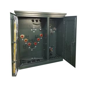 China 225 KVA Pad Mount Three Phase Oil Type Transformer 4160V To 480 factory