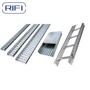 China Galvanized Steel Electrical Cable Tray Customized Length 1000MM-6000MM on sale