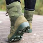 Light Weight Men'S Cold Weather Tactical Boots Camo High Top Combat Boots