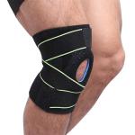 Anti Slip Compression Knitting Neoprene Brace Elastic Knee Support Strap