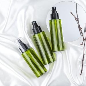 China 100ml 120ml 150ML Plastic Spray Bottles Set With Luxury Screen Printing factory