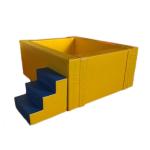 Soft Foam Toddler Gymnastics Equipment , Preschool Gym Equipment Customized Size