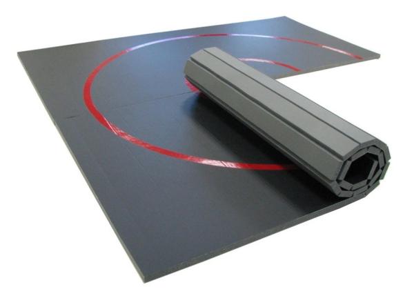 Extremely Safe And Shock Absorbent School Training Floor Mats Roll Up Wrestling