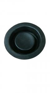 China 0.5-inch 01101058 WILDEN Diaphragm Santoprene rubber diaphragm black rubber diaphragm grommets on sale