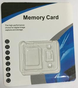 China Micro SDHC Memory Card Package 15mm X 11mm X 1mm With Customized Logo factory