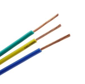 China BV/BVR PVC Coated Electrical Wire Copper Conductor For House Wiring factory