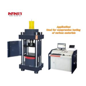 Micro Electro-hydraulic Servo Compression Testing Machine with 1500KN Test Force