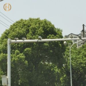 China 10M Hot Dip Galvanized A36 CCTV Camera Pole on sale