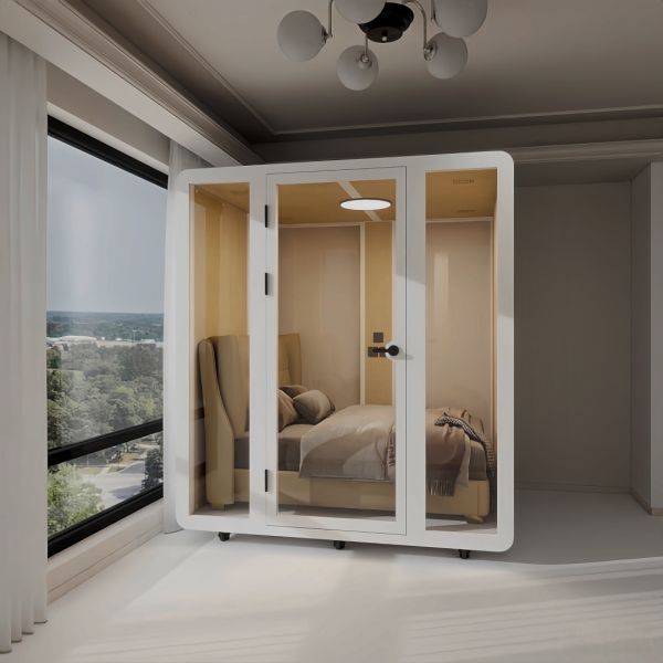 China Portable Sleeping Pod with 1 Year Warranty and 110-240V Voltage for Quiet Retreat Space factory