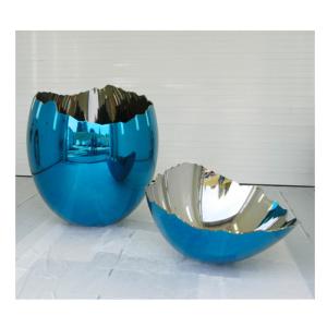 China ODM Polished Stainless Steel Broken Shell Egg Sculpture factory