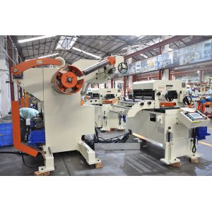 Automatic NC Feeder Machine Pneumatic Mandrel Expansion Uncoiler Leveler Feeder