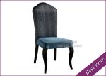 Hotel And Restaurant Furniture Blue Fabric Steel Dining Chair (YA-38)