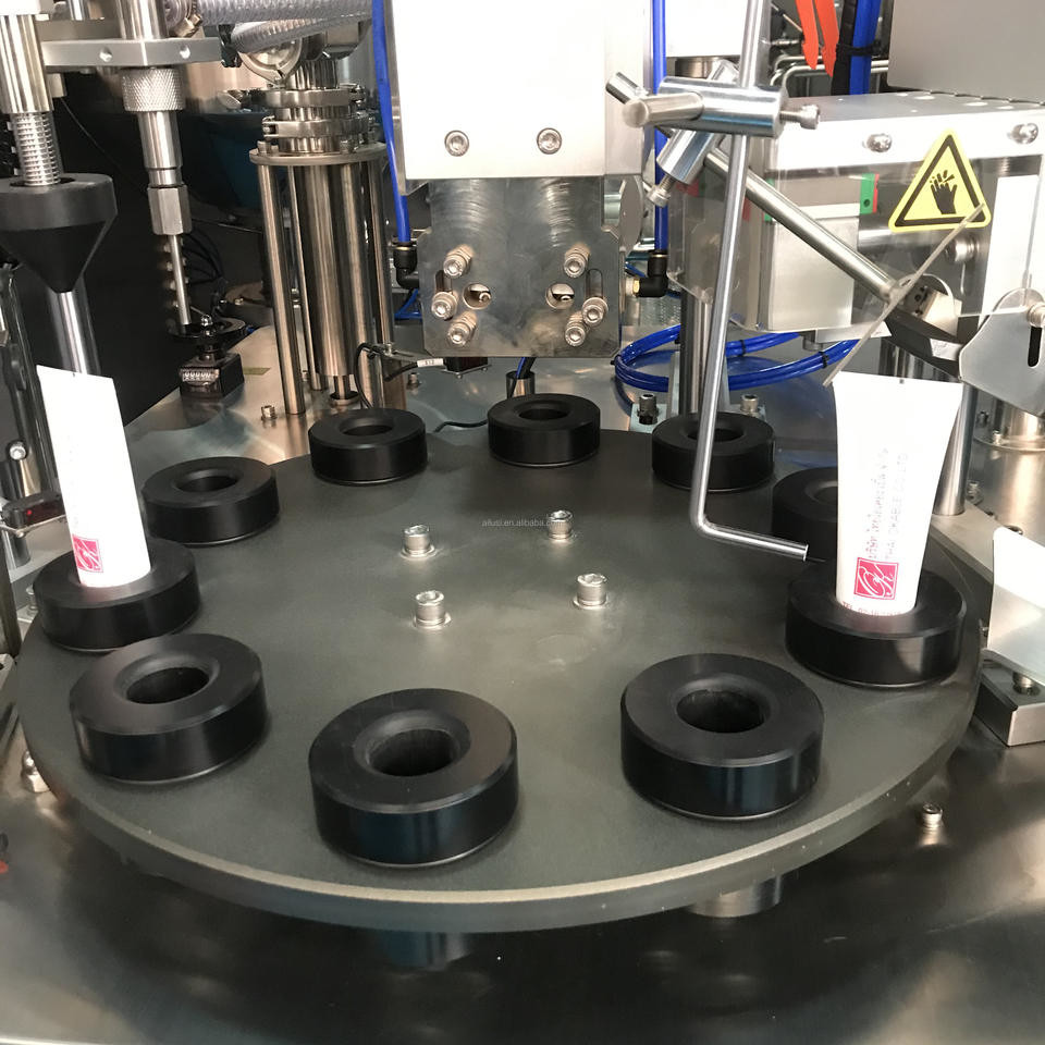 Semi Automatic Ultrasonic Tube Facial Cream Filling Machine Cream Tube Filler