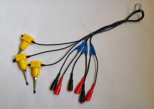 China 8Hz Seismic Geophone With Mueller Clips Connector Vertical Terminal factory