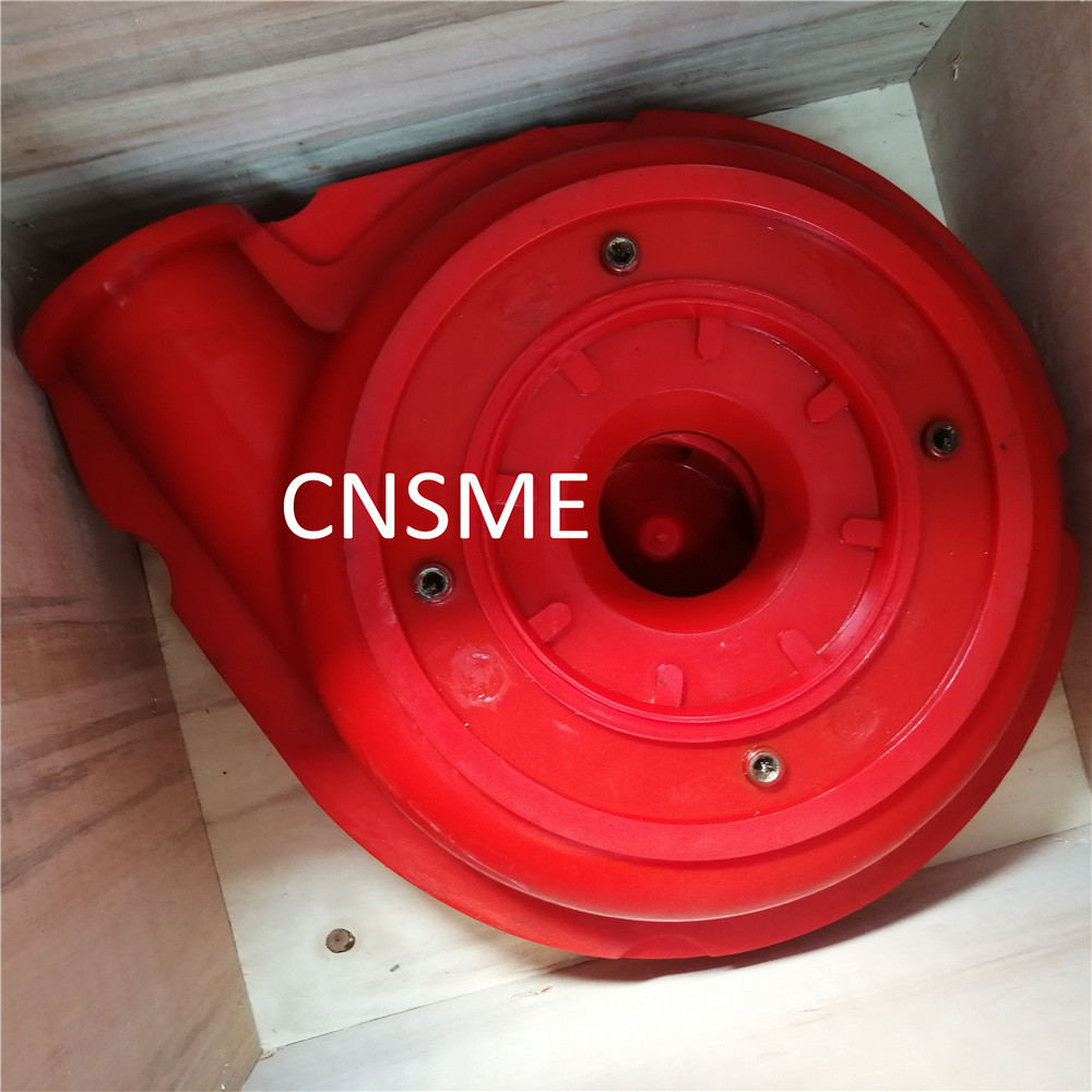 CE Polyurethane Material Impeller Frame Cover Plate Liner