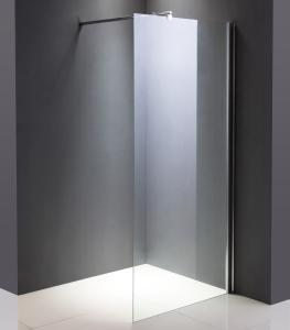 China 8mm Sliding Glass Shower Doors Chrome Adjustable Frame 900x2000mm factory