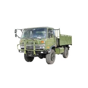 China 4x4 Cargo Truck Dongfeng Off-road Truck Column Plate Cargo Tank Type 150hp Horsepower factory