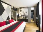 Senegal Dakar apartment furniture bedroom leather headboard bed with mirror on