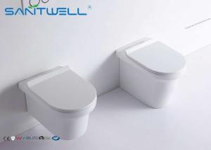 China Wall Mounted Concealed Cistern Ceramic Toilet Modern Water Saver Flush Types factory