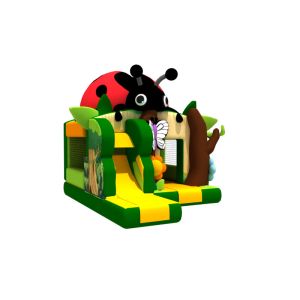 New Beetle/Ladybug Theme Inflatable Combos Bounce with Slide Colorful Inflatable