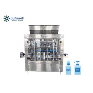 Automatic Linear 4000bph Gravity Filling Liquor Alcohol Filling Machine