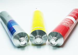 China 50-120ml Aluminium Cosmetic Tubes , Octagonal Shape Cap Metal Squeeze Tubes factory