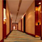 Polyester Printed Commercial Floor Mat Carpet Sound Insulation Fire Protection