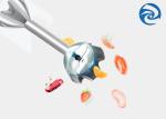 400W 500ml Handheld Food Mixer 304 Stainless Steel 2 Speed