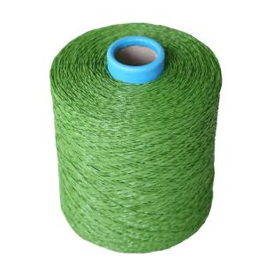 China 8000dtex Synthetic Grass Yarn , UV Resistant PE PP Artificial Turf Yarn factory