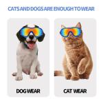 Dog Sunglasses Pet Glasses Eye Wear for Snow Beach Motorcycle Dog Goggles Breed