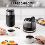 70g Battery Powered Spice Grinder SS304 Custom Logo Electric Black Pepper