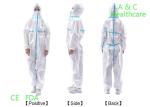Anti Odour Disposable Painters Coveralls Personal Respiratory Protection