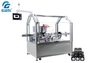 China Cylinder Cosmetics Tube Labeling Machine 15-30mm Lipstick Labeling Machine factory