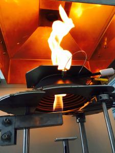 China Smoke Density Cone Calorimeter for Building Materials Heat Release Rate Testing factory