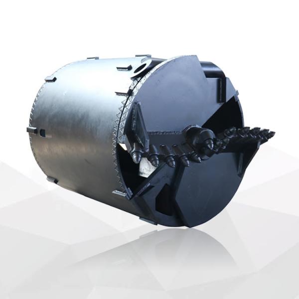 Customized Single Cut Drilling Bucket Foundation 1000mm Diameter With Bullet
