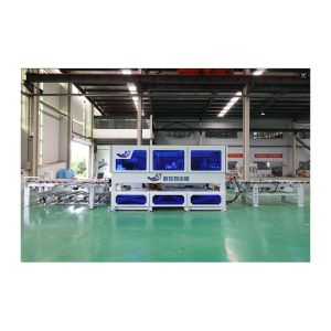 China Automated Four-Sided Door Cutting and Squaring Center on sale
