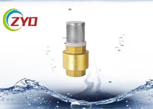 China Silencing Spring Lifting Brass Plumbing Valves Vertical Type 1/2&quot; - 4&quot; Size factory