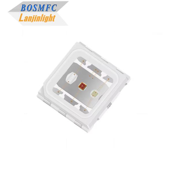 1.5W 5050 SMD LED Chip 660nm+850nm+415nm For LED Medical Cosmetology Alleviate