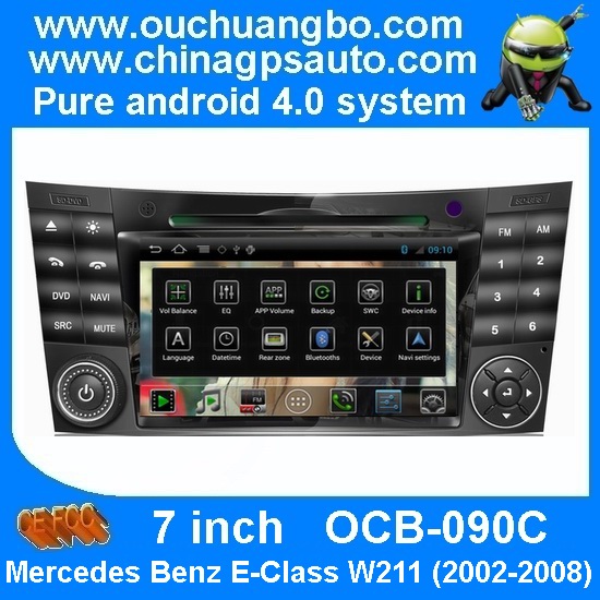 Ouchuangbo 7" Auto DVD Android 4.0 for Mercedes Benz E-Class W211 2002-2008 3G Wifi GPS S150 USB Radio OCB-090C