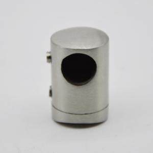 China Post left Connector to tube for railling, Satin or Mirror finishing, SS304 factory