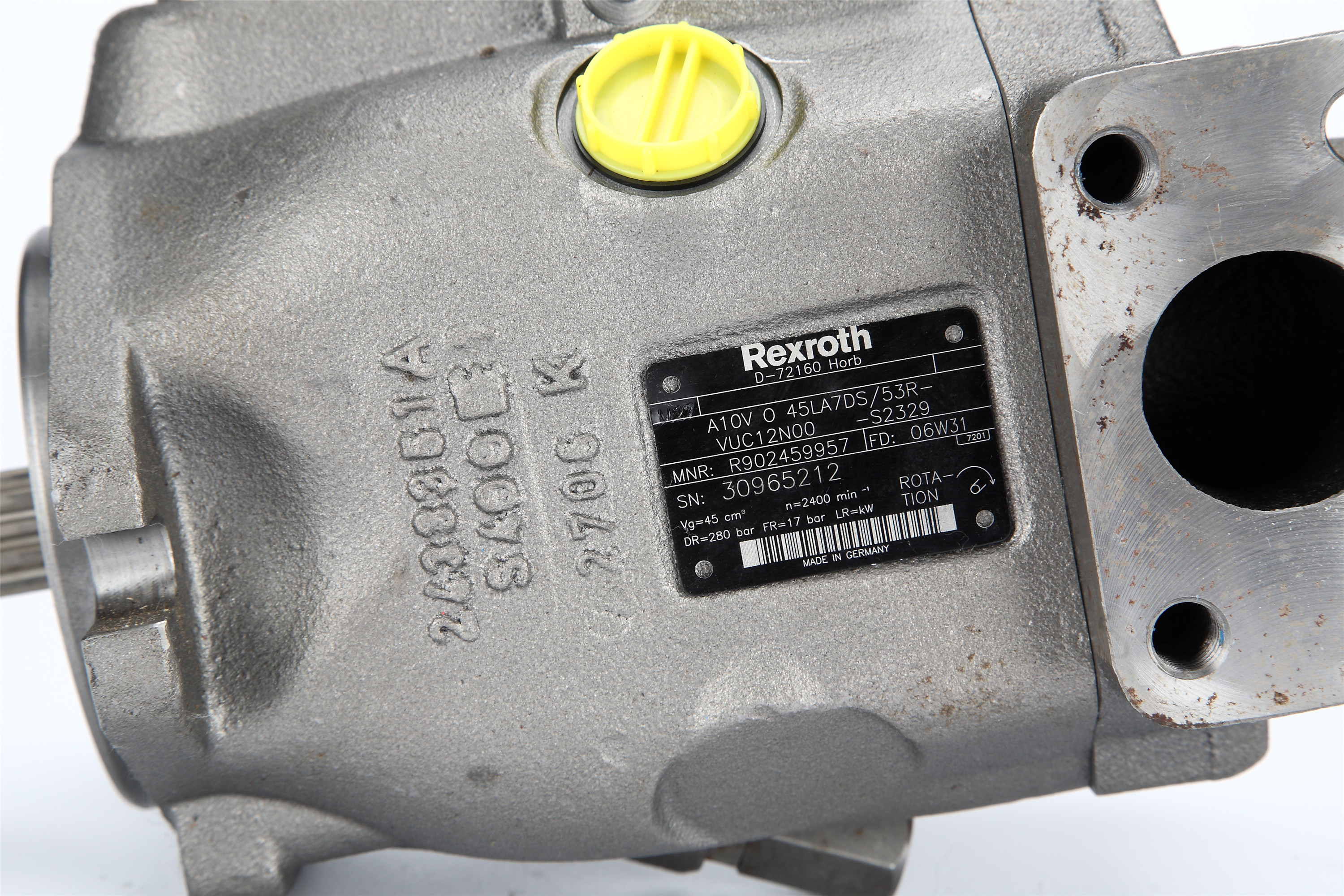 A10VO45LA7DS 53R-VUC12N00-S2329 Excavator Hydraulic Pump OEM Standard