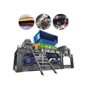 China Used Clothes Textile Waste Shredder Machine For Leather Non Woven Fabric factory