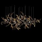 CRI90+ Infinity Large Fishtail Chandelier Hotel Public Commercial Hall Pendants