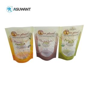China Glossy Customized Printed Mylar Food Bags Stand Up Sealed Durable factory