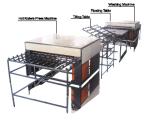 horizontal flat glass insulating glass automatic production line double glazed