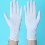 Sterile Disposable Latex Gloves Anti Pollution Gloves Powder Free Non-sterile