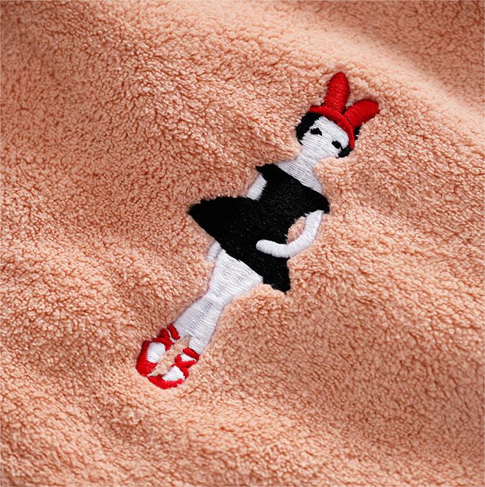 Microfiber Material Option Luxury Customize Logo Embroidery Hotel Bath Towel Gift Set