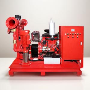 China 500L/Hour Diesel Engine Fire Pump Set 220V/380V factory